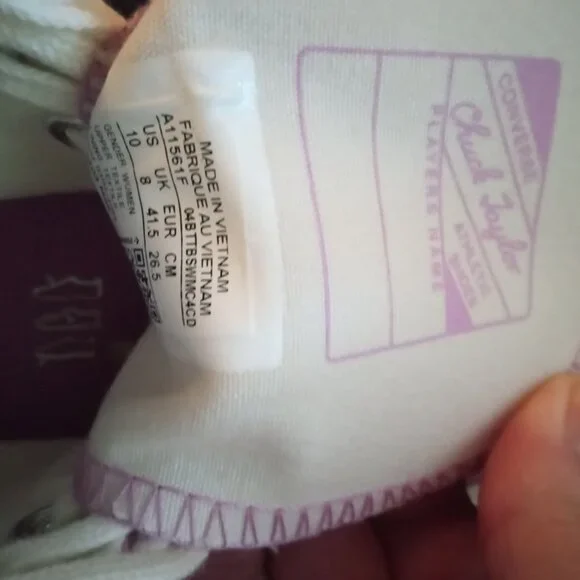 New High Top Converse Chuck 70- Pale Amethyst - Picture 5 of 11